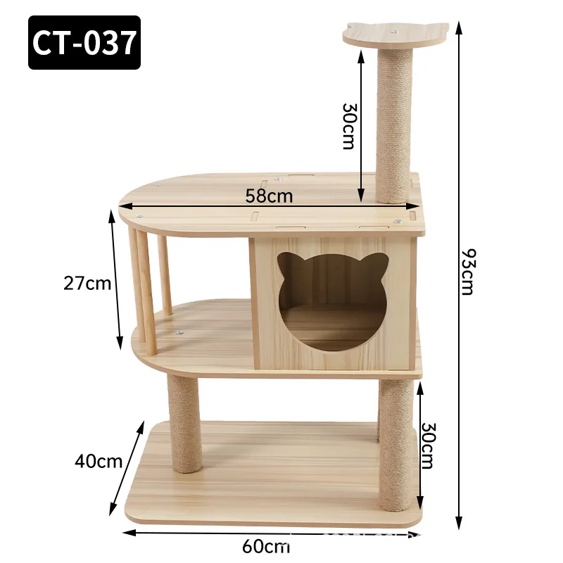 Original manufacture Large Cat Tree Tower Scratching Post Kitten Condo Activity Centre Climbing Frame