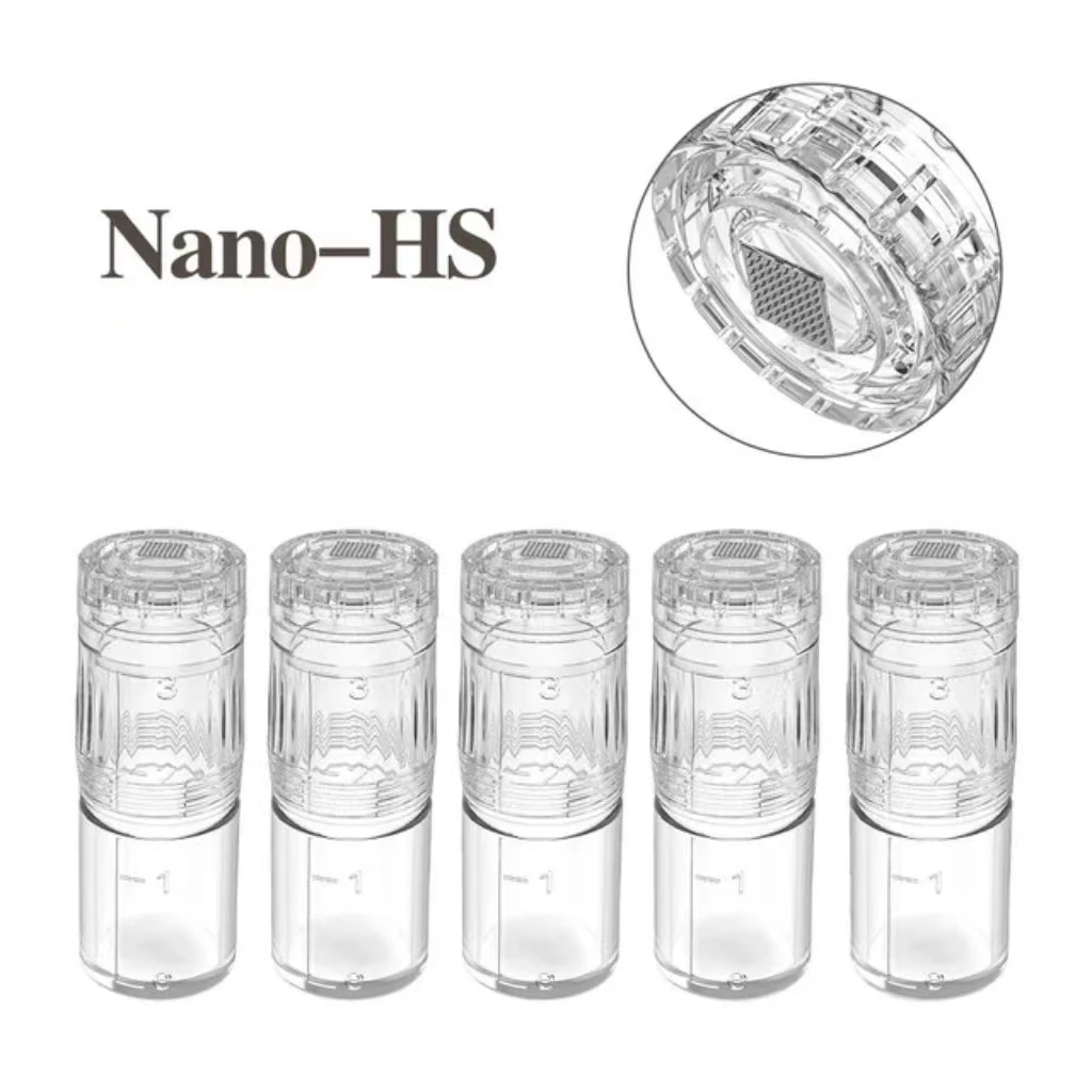 Hydra Pen H3 Needle Cartridges 12 Pin Nano-HR Nano-HS Tips Dr Pen Rechargeable 6 Speeds H3 Hydra Stamp Pen