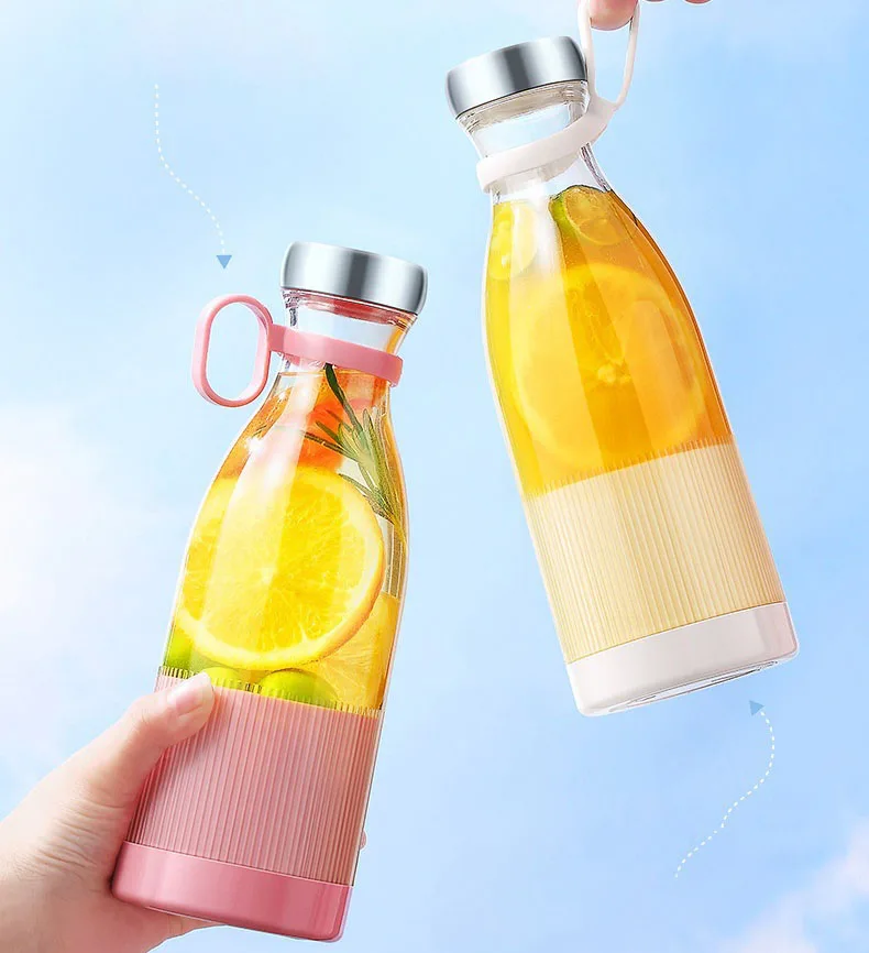 Cheap Wholesale Electric Portable Fresh Fruit Vegetable Ice Cold Wireless USB Juicers Extractor Machine Smart Mini Blender