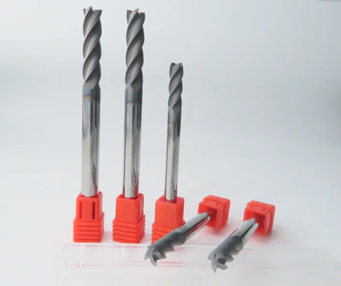 CARL - Tungsten Carbide Flat End Mill,Square Endmill,Coating For Steel Milling