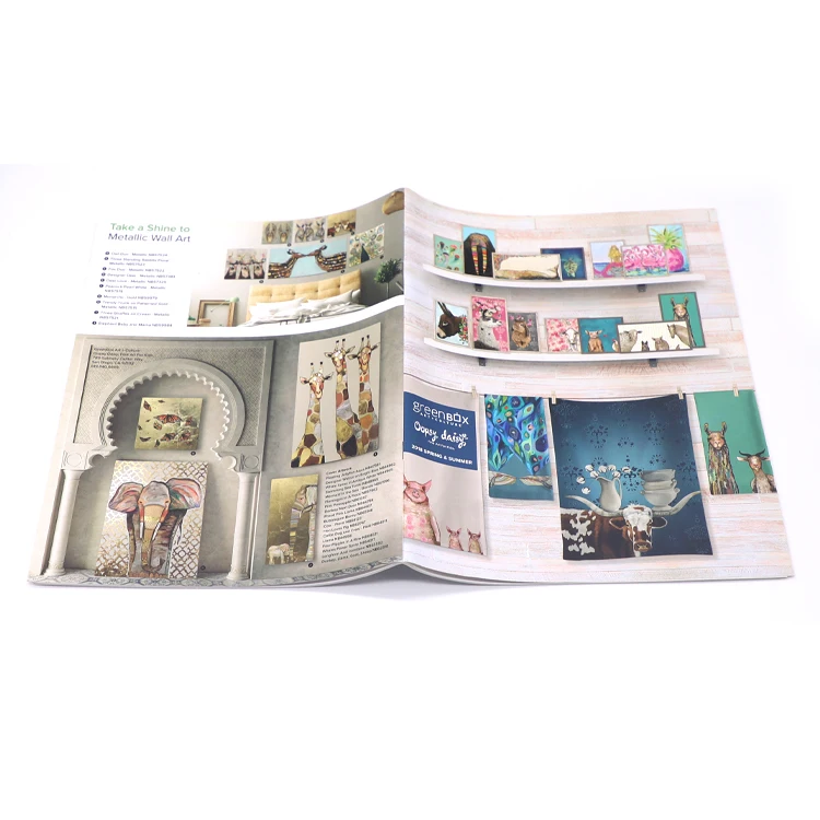 Low Price 2022 Printed Promotion Leaflet/Catalogue/Booklet/Brochure Printing