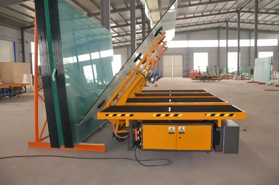 Automatic Remote Mobile Unloading Loading Air Flotation Table Glass Loading Machine