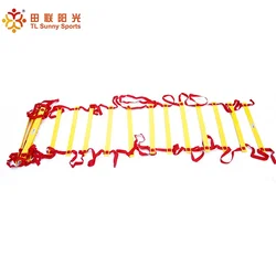 School Sports Equipment Physical Fitness PVC Speed Agility Ladder for Football Soccer Training