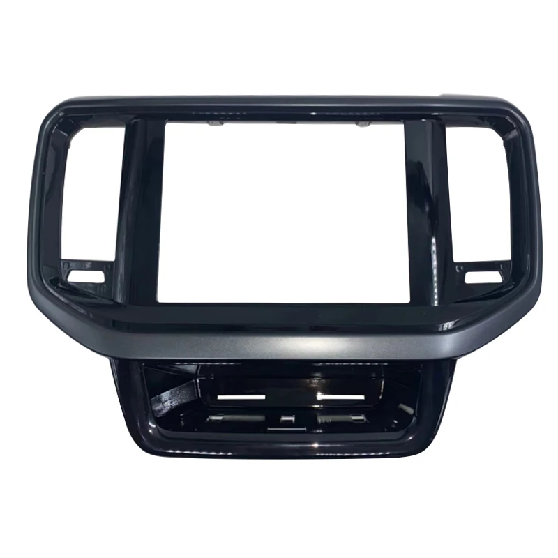 Android Universal Car DVD Player Frame for 2024 FIAT TORO (9 inches, bright black) Car Video Panel Car Radio Stereo Player Frame