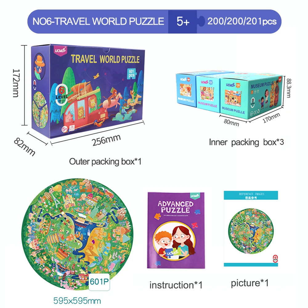 New Learning  Montessori Magnetic Kid Toy Puzzle Hang Board Educational Cards Toy For Kids