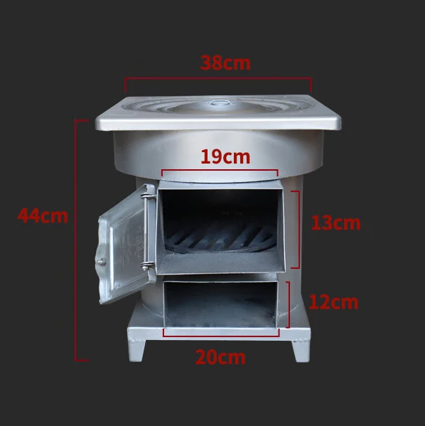 Wood-fired Stove For Domestic Use Wood-fired For Indoor Rural Outdoor Camping Portable New Large Pot Table