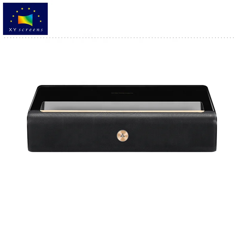 Домашний кинотеатр Wemax A300 4K UST, лазерный проектор с 150 дюймовым экраном XYscreen PET grid ALR, продажа с тонкой рамкой