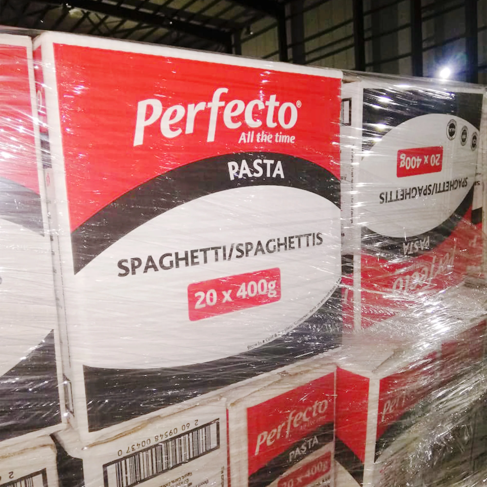 Great brand Perfecto 400 g spaghetti pasta premium quality manufactured best price long shelf life Egyptian brand