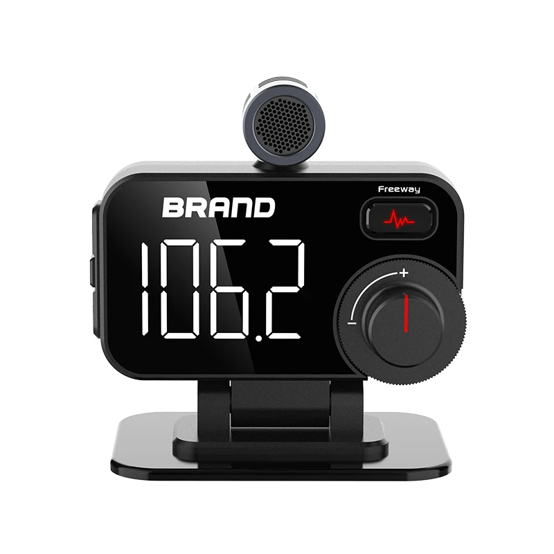 External rotatable microphone new function car Kit blue tooth car mp3 player fm transmitter