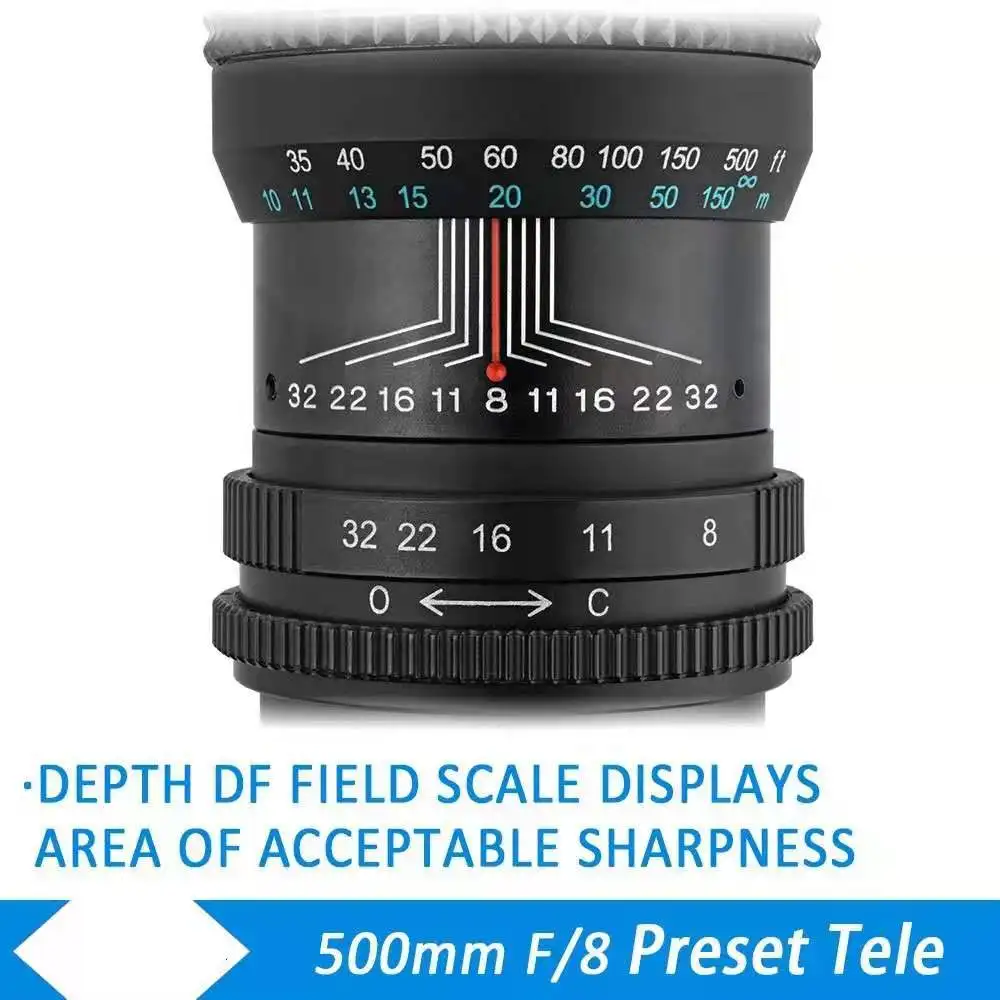  Телеобъектив с ручным зумом 500 мм f/8 3 для Nikon dslr D5500 D3300 D3200 D5300 D3400 D7200 D750 D3500 D7500 D500 D600