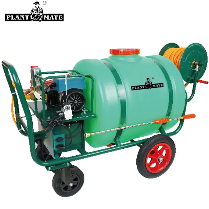 48v/60v/72v Battery Powered Portable160L Farmland Agricultural Use Pesticide Wheelbarrow Trolley Electric Power Pump Sprayer