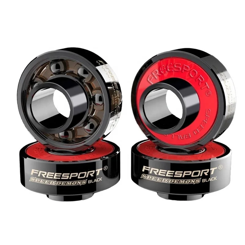 Freesport skating bearings slide  wheel ceramic bearing skateboard integrated skateboard bearing