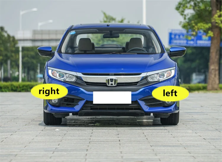 For Honda Civic 2016-2020 Headlamp Lens Cover Lamp Headlight Glass Cover