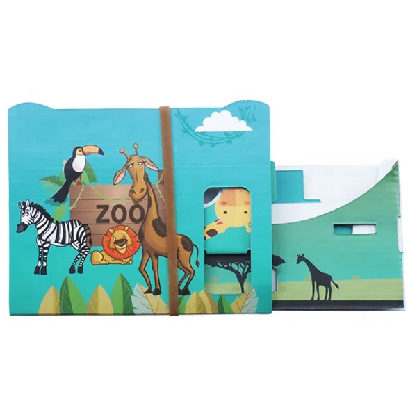 Diy Google Foldable Cardboard 3D Vr Glasses Virtual Reality For Kids Education