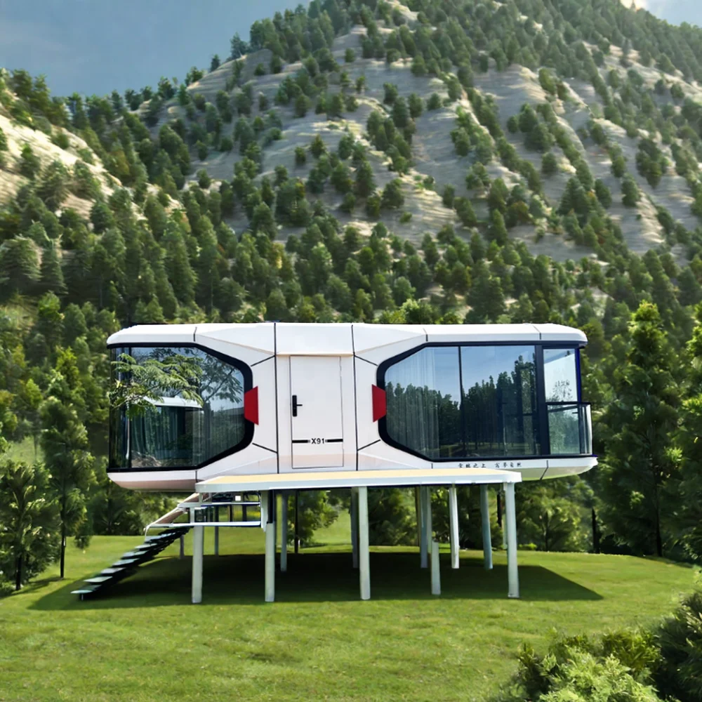 Prefab Modular 2024 Luxury House Space Capsule Houses Bed Cabin Hotel Contain House Manufacturer
