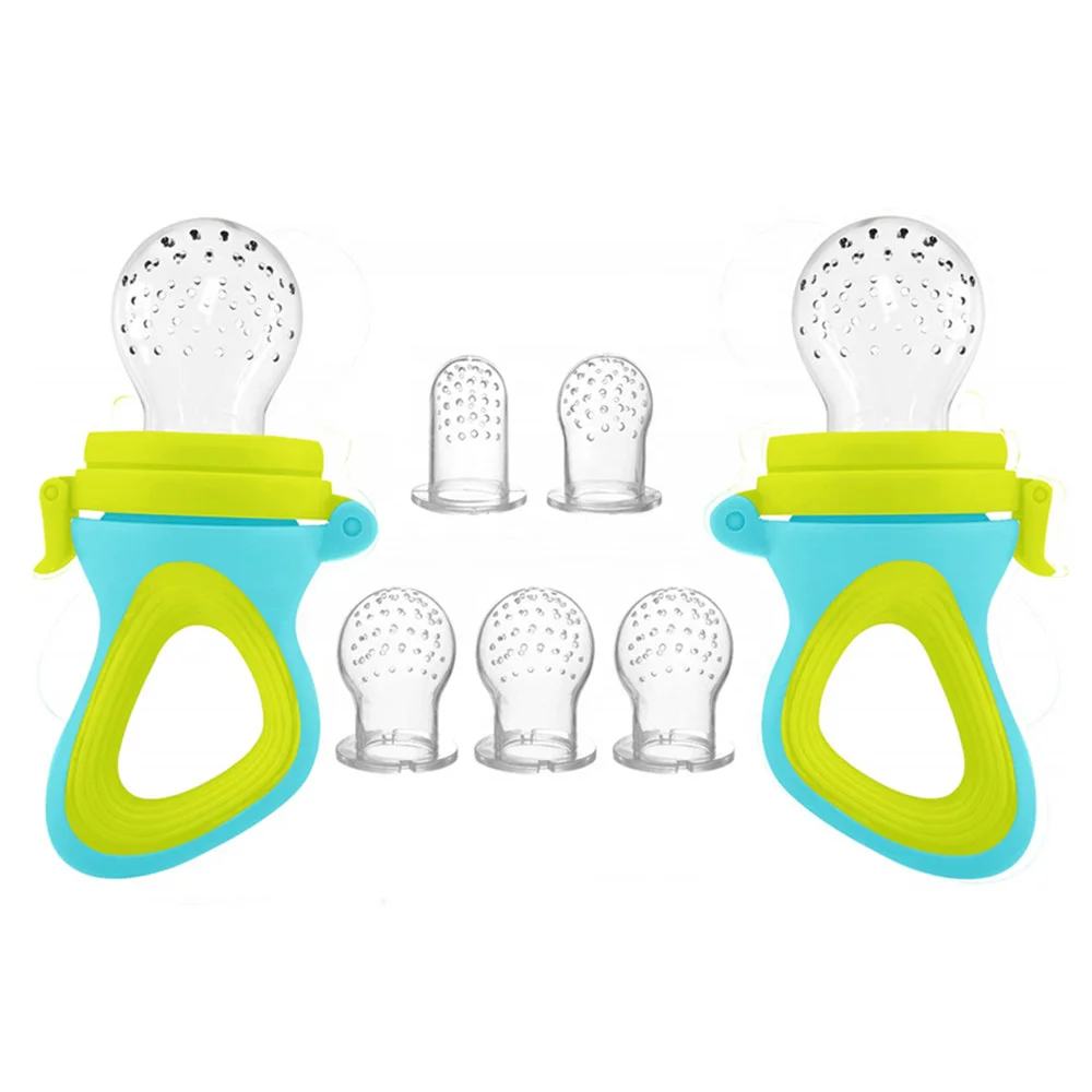 Safety Silicone Nipple Baby Food Chew Pacifier Fruits Soothers Nipple for Vegetables