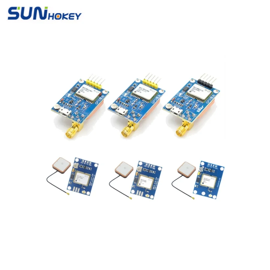 NEO-6M NEO-7M Double Sided m8n gps module Satellite Positioning Microcontroller SCM MCU Development Board