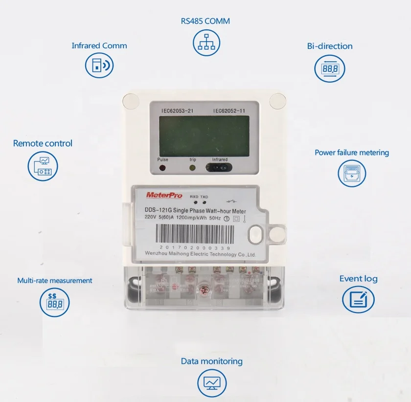 Single Phase Smart Energy Meter Price Smart Meter