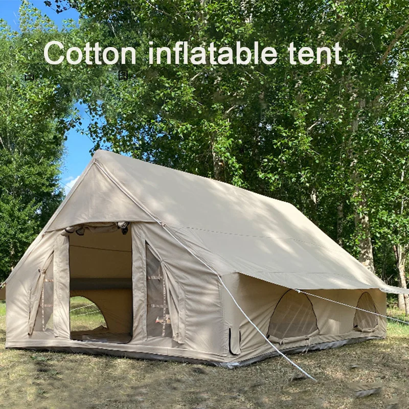 Ring camp oem out door camping inflatable marquee tent large 5 persons waterproof outdoor gonflable auvent big tent for camping