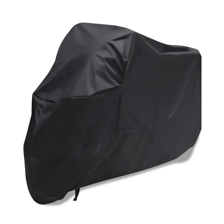 
190T Silver Coated Polyester Taffeta Waterproof and Snow Proof Seams AntiUV Free Storage Bag Motorcycle Cover 