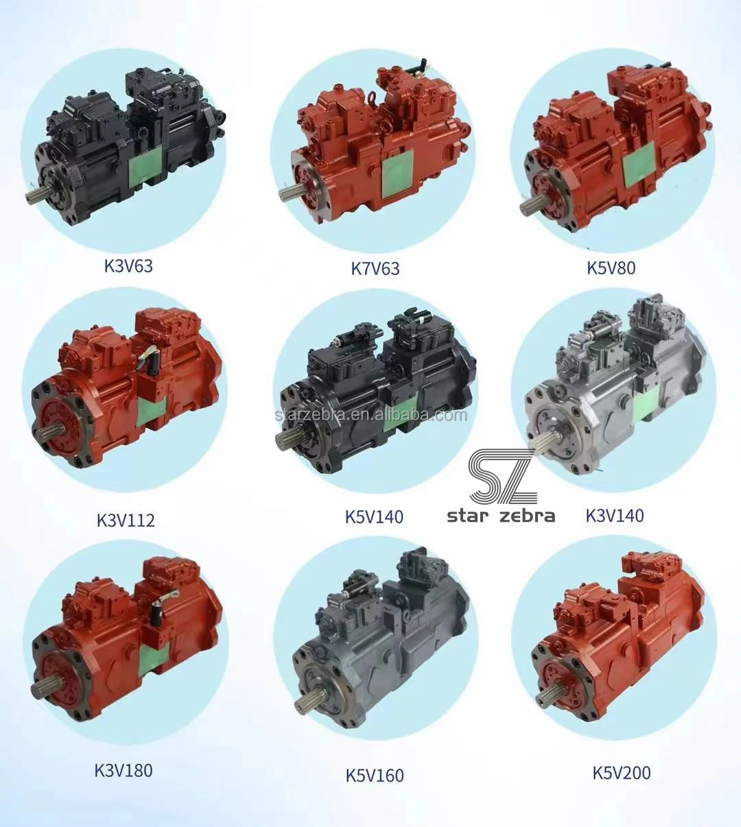 K5V80DTP Hyundai R150-9 Гидравлический Насос Kawasaki главный насос поршневой