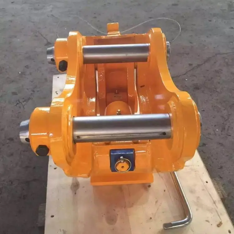 Strong and safe Excavator quick hitch coupler