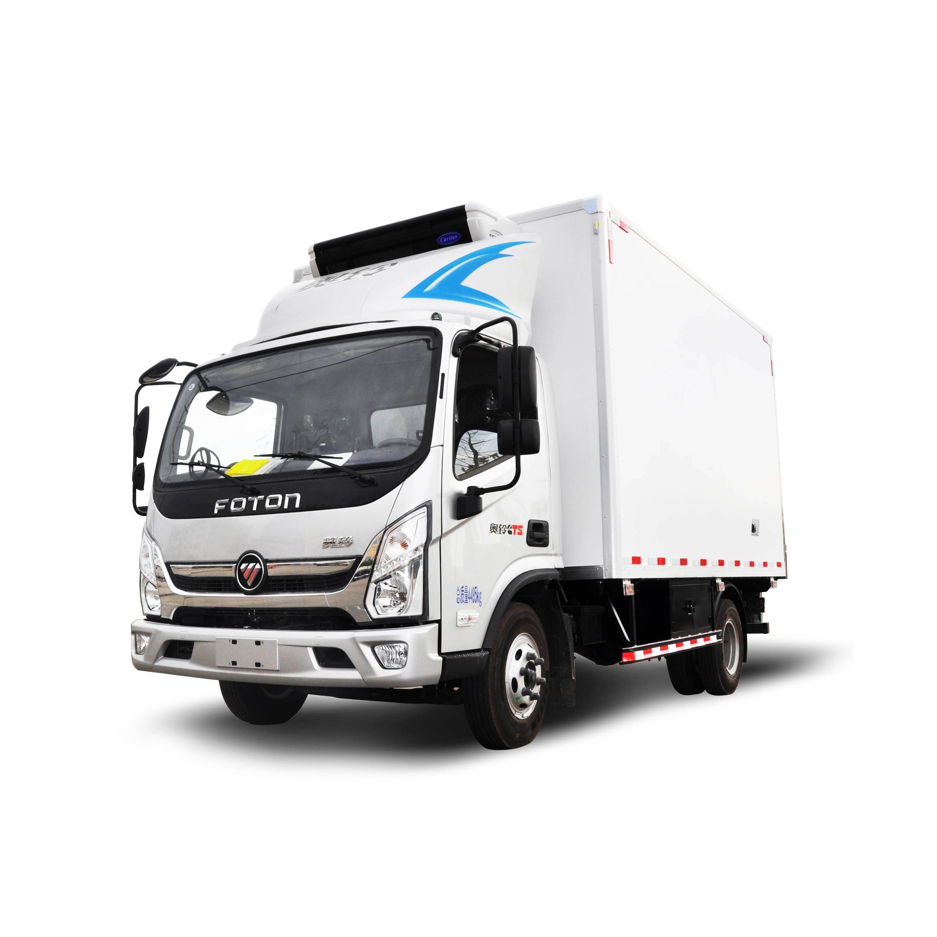 Hot Sale Foton Ollin CTS 4m 1 Ton Cold Chian Transport Mini Refrigerated Truck