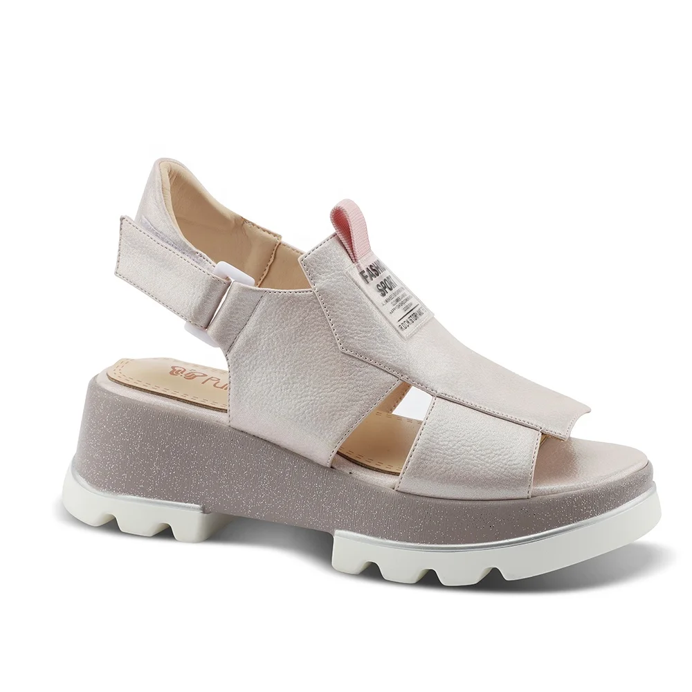 Босоножки на высоком каблуке с ремешком на щиколотке на платформе с логотипом; Женская пляжная обувь с открытым носком