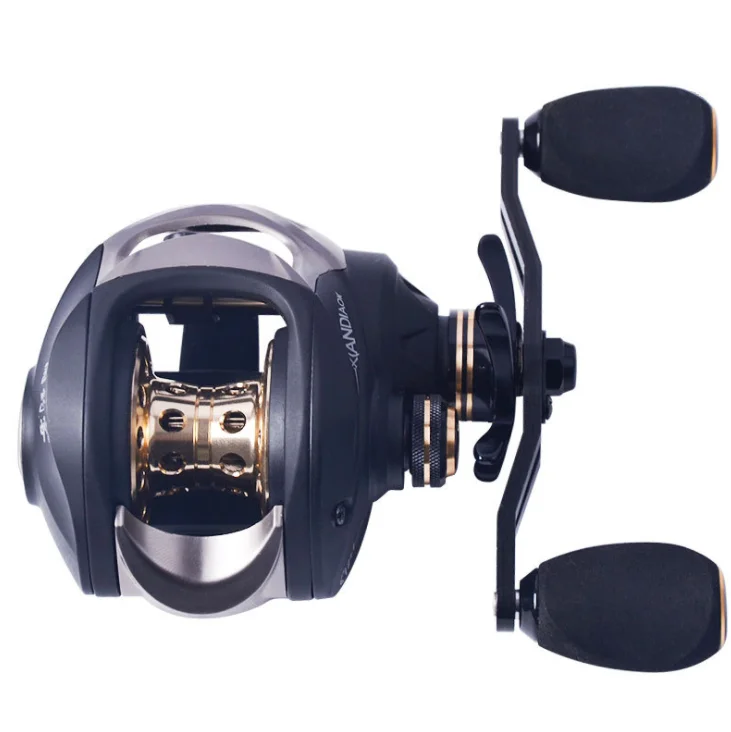 
Brand high quality drop wheel high intensity magnetic brake drop wheel Luya fish wheel far cast fishing line fishing line 