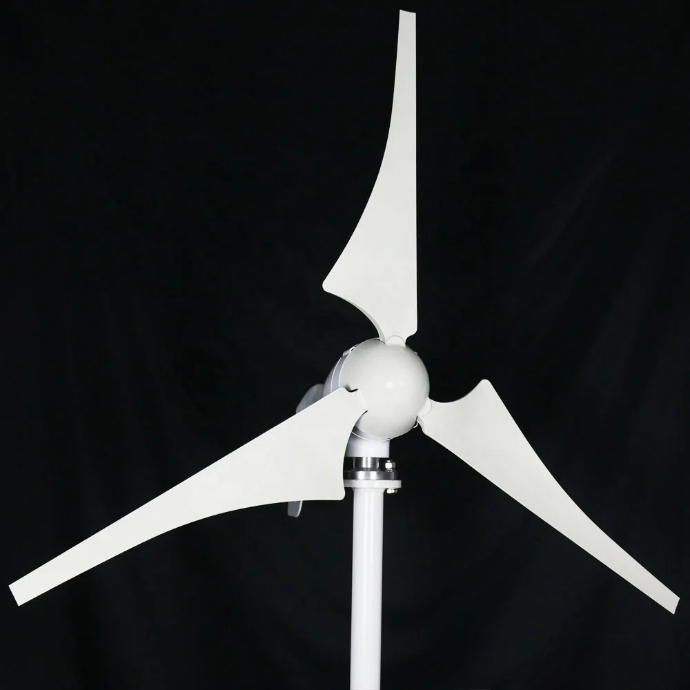 Free Clean Energy 12V/24V/48V 1000W Horizontal Axis Wind Turbine Generator with Factory Direct Sale Price