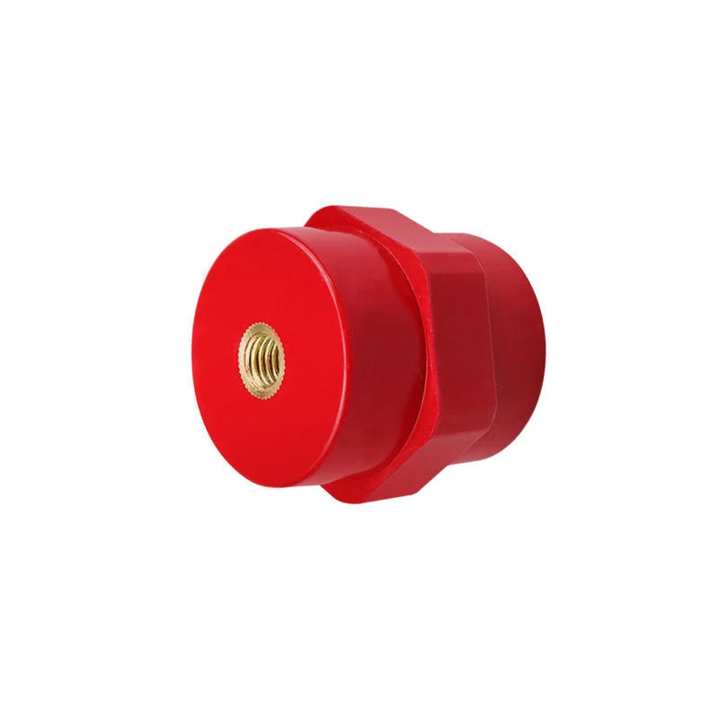 KELUOYI own manufacturer of red bus support insulator SEP40*41 DMC hex low pressure belt bolts