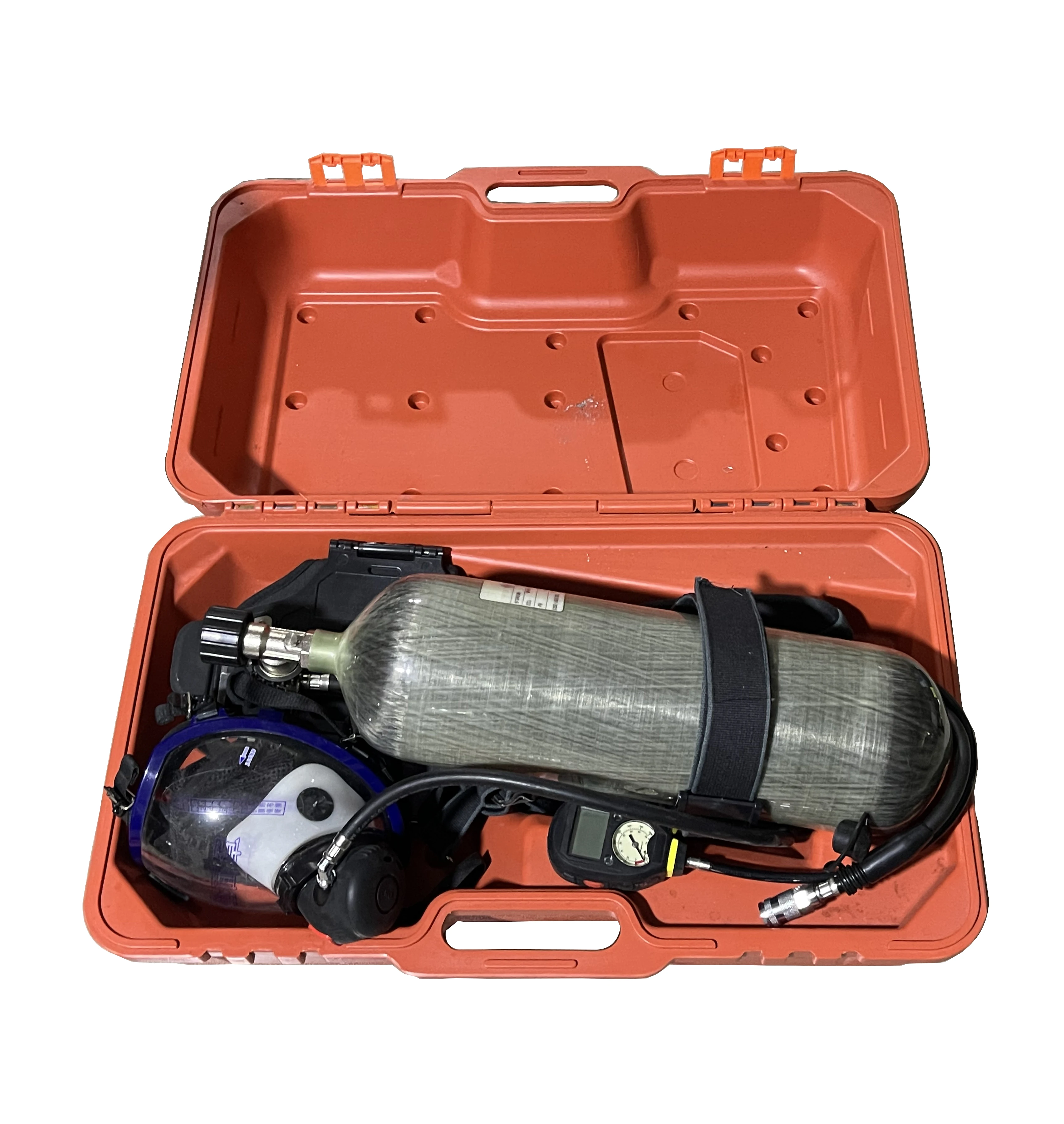 Hot Sale CE Approved Carbon Fiber Self Rescue Scba Breathing Apparatus Firefighter Scba