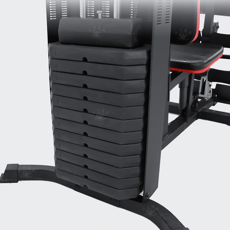 Douli multifunction home gym station pull-up stand dip station weight stack machine for whole body workout