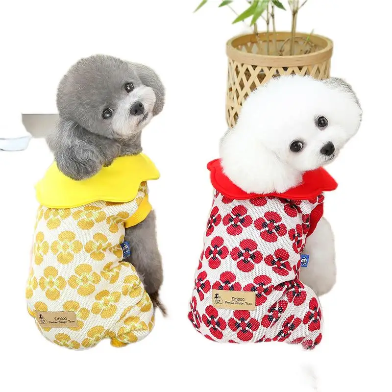 Pet Clothing Wholesale Coat Small And Medium Dog Winter Wear Teddy Bear-Knit Dog Clothes Small Dog Winter Coat