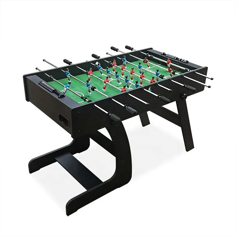 4FT настольный футбол складными ножками Крытый зимний трикотажный спортивный комплект футбольной формы Kicker матч футбольный стол для детей