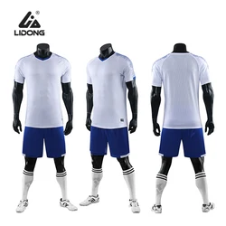 Cheap Sublimation Custom Printing Soccer Wears Uniforms Sportswear Set Team Training Football Wear Soccer Jerseys