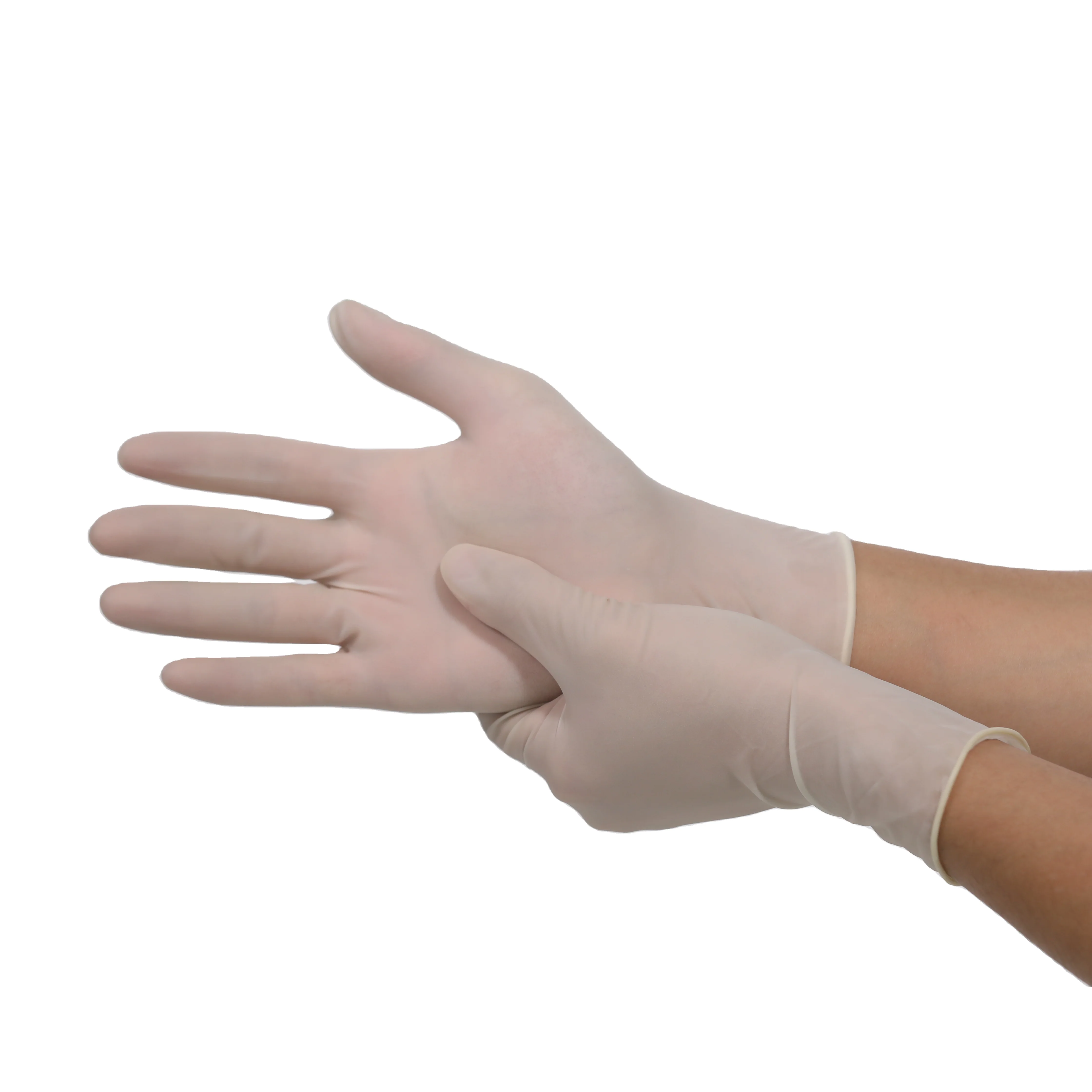 Surgical Powder Free Disposable Latex Gloves Wholesale Hand Gloves Latex Household Gloves
