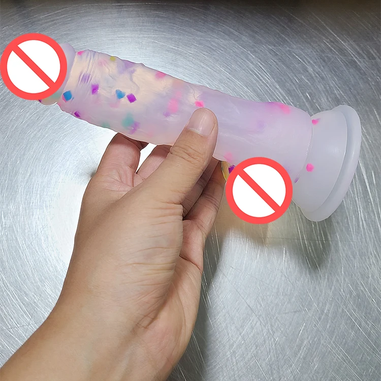 Custom Mold Funny Extra Large realistic Big Head Real silicone Skin Feel Monster jelly Dildo