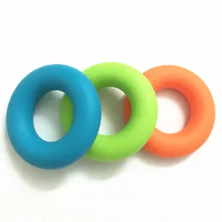 Eco Friendly Finger Exercise Trainer Silicone Hand Grip Ring