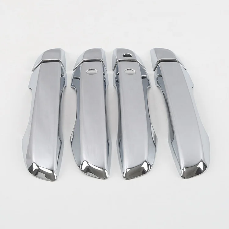 8Pcs car Side Door Handle Cover carbon fiber exterior car door handles For Civicc 2017-2020