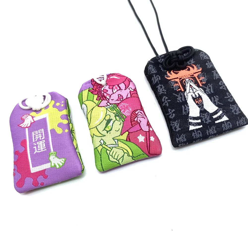 traditional Wish Pray Custom Diy Hanging Omamori charm japanese Lucky Bag amulet Craft Omamori