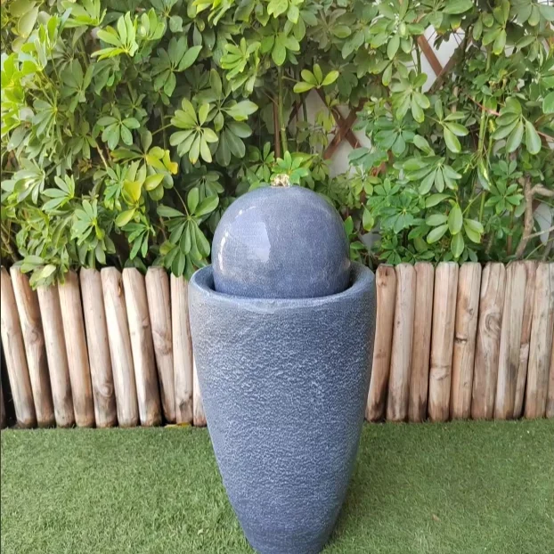 Outdoor water fountain