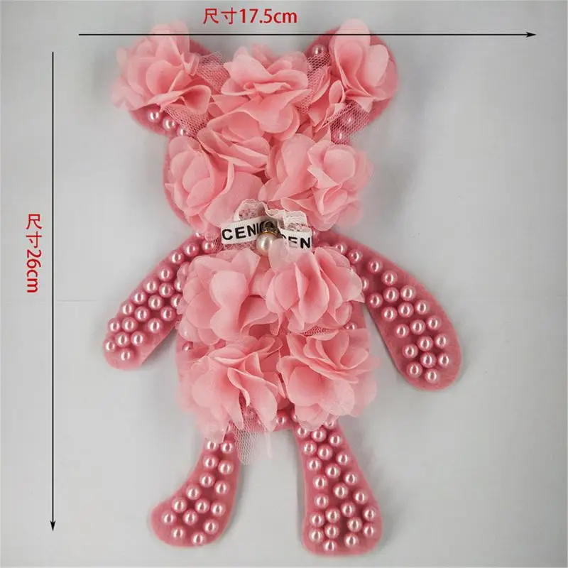 New love Bear bead pyramid series handmade accessories