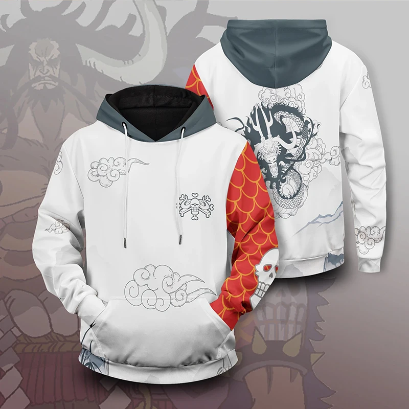 sudadera anime One Piece zip anime hoodie windbreaker hoodie jacket coat with zipper