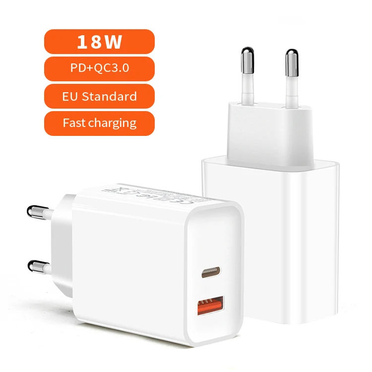 Сетевое зарядное устройство с двумя Usb-портами 5 В 3 А 9 2 12 0 18 Вт