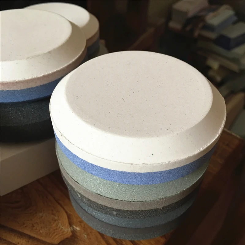 Portable Circular Dual Grit 150/320 Sharpening Stone