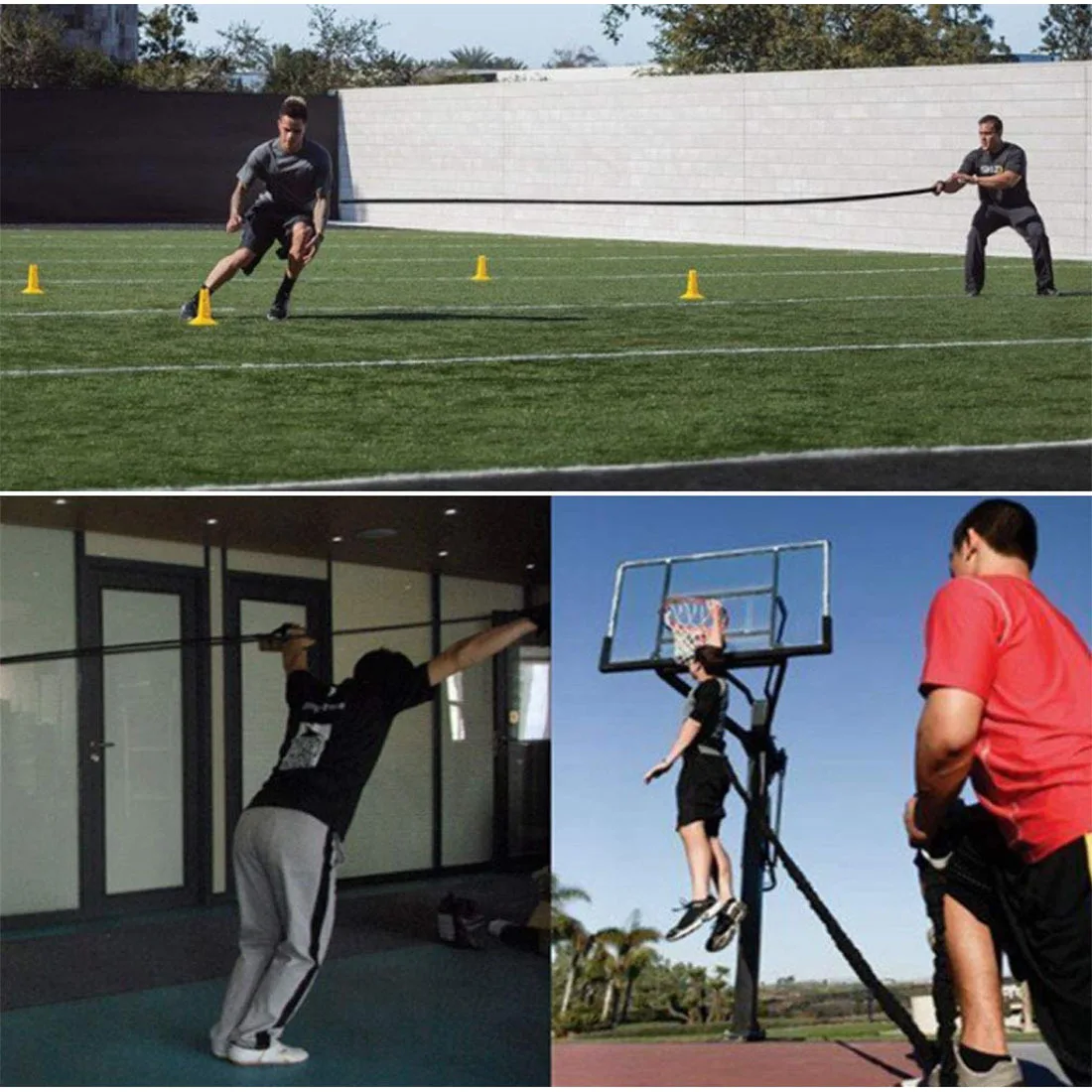 Resistance Explosive Training Rope  Speed  Improve Power Agility Strength Track and Field Equipment Training Equipment