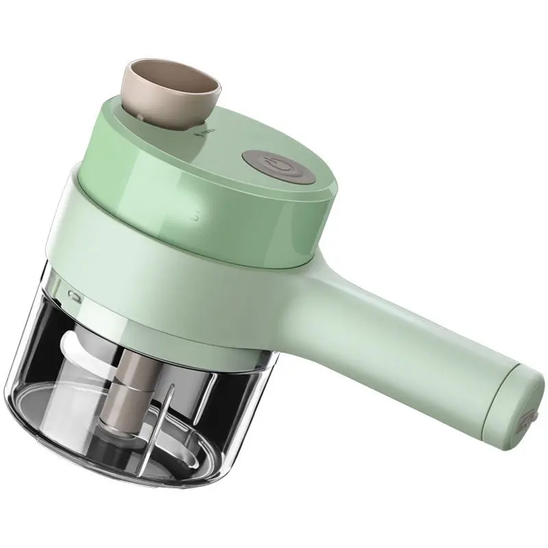 Multi function Manual Vegetable Chopper Food Cutter Meat Slicer USB charging