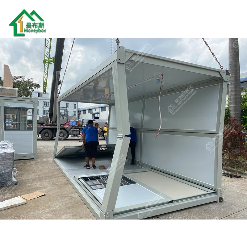 Economical modular prefabricated ready made european portable prefab storage container tiny house