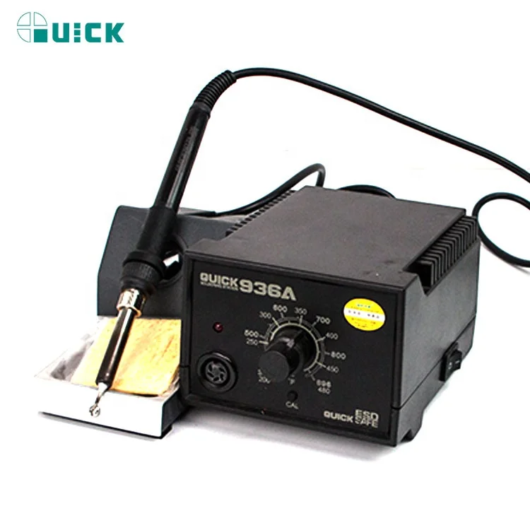 Original Quick 936A 60W Lead Free Temperature Control Soldering Iron Station